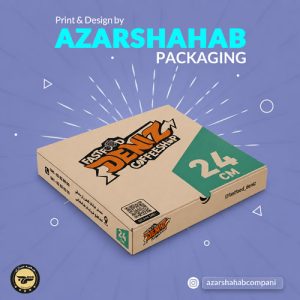 جعبه پیتزا متوسط سایز 24